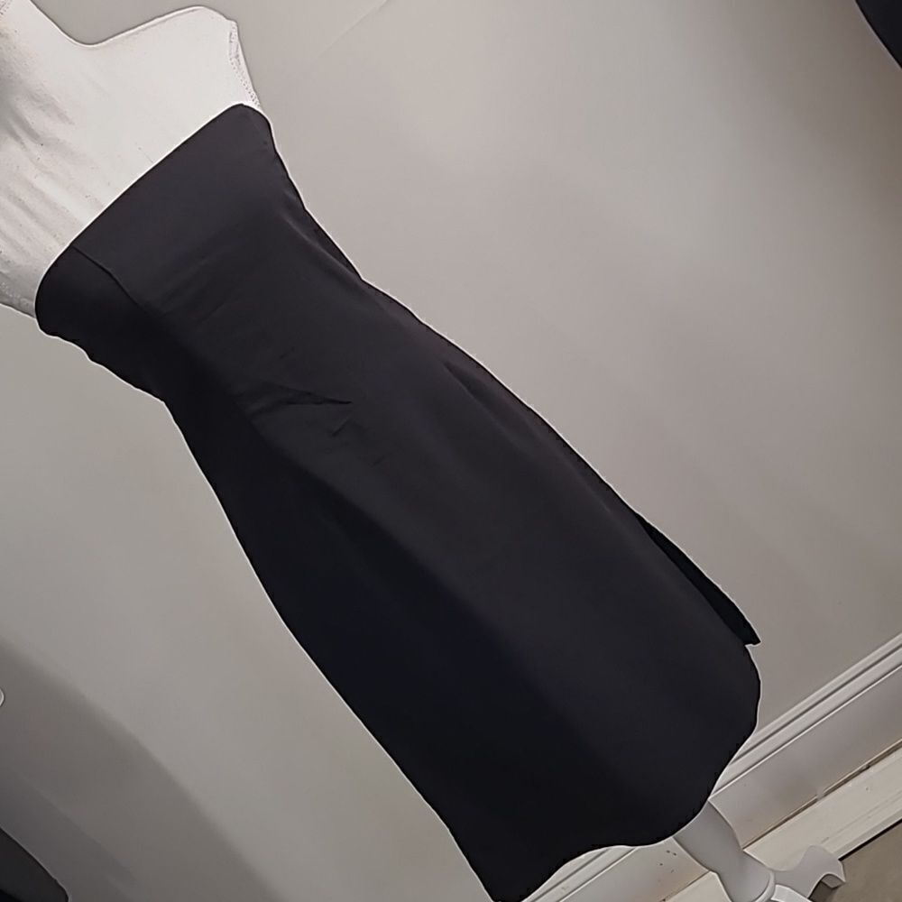 Sfuzi sz  13 strapless black dress